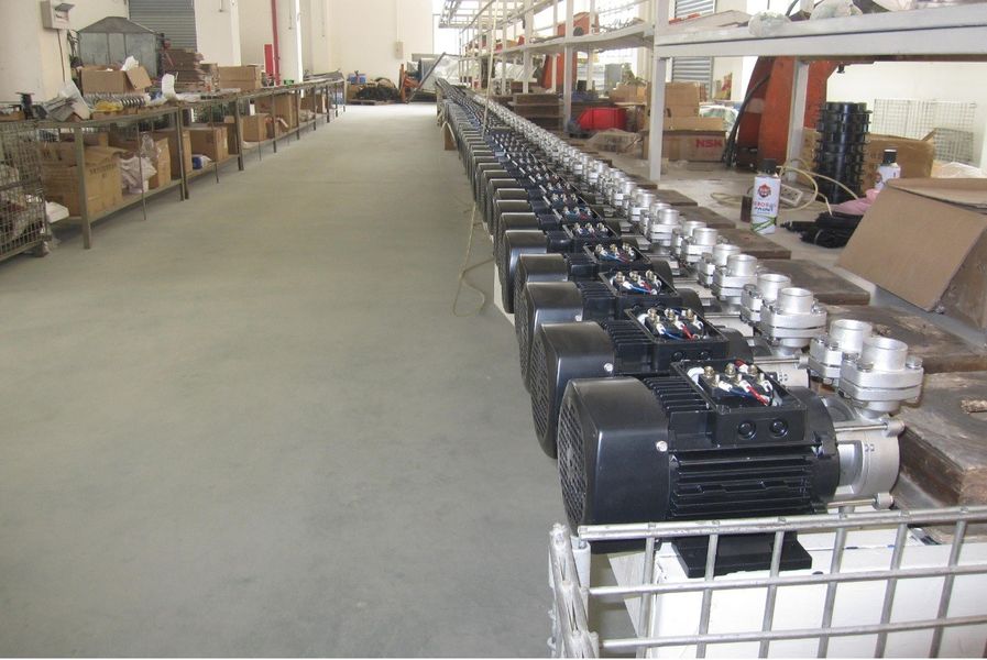Fuan Zhongzhi Pump Co., Ltd. Hersteller Produktionslinie
