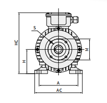 7 kW Hohlwellenmotor mit AR-Interpumpe f&uuml;r kommerzielle Reinigungsmaschinen 9