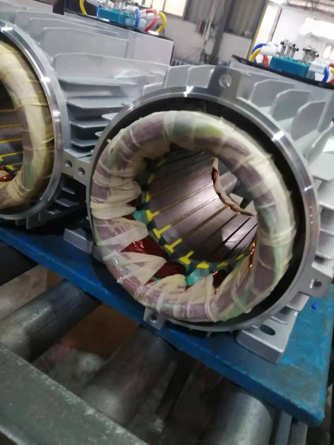 Einphasige 2,2 kW 3 HP elektrische Wechselstrommotor 380V 50HZ 2300 RPM Explosionssicheres Aluminiumgeh&auml;use 110V Pumpenmotor 5KW 7