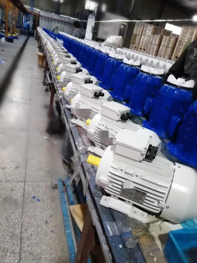Einphasige 2,2 kW 3 HP elektrische Wechselstrommotor 380V 50HZ 2300 RPM Explosionssicheres Aluminiumgeh&auml;use 110V Pumpenmotor 5KW 20