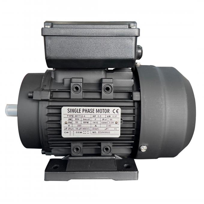 1410 U/min Einphasen-Kondensator-Anlauf-Asynchron-Elektromotor 0,37 kW 0,5 PS 220 V AC Spannung 50 Hz/60 Hz Nennleistung 0
