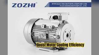 Effizienter Lüfterflügel für Wechselstrommotoren der Baugröße 315
