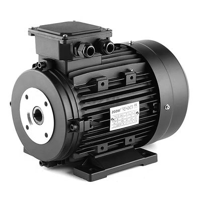 High Efficiency 5.5kw Three Phase Induction Hollow Shaft Electric Motor with Aluminum Alloy Housing