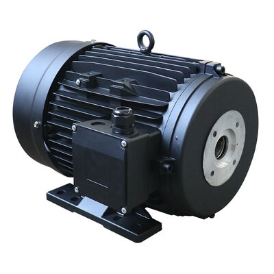 Class F insulation hollow shaft single phase motor 5.5KW output built to meet industrial standards and ensure performance