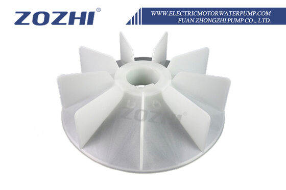 Y2-80-2/4 Weiße Plastik PP Kühlventilator Klinge 19×95mm 5 Klingen für 80 Rahmen elektrischen Wechselstrommotor